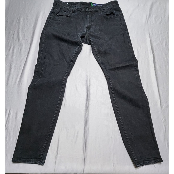 G-Star Other - G-Star Raw 3301 Slim Fit Jeans Mens 38x31 Faded Black Premium Italian Fabric